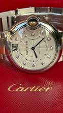 Thumbnail von Cartier Ballon Bleu 36mm Rosegold/steel diamond dial - top condition