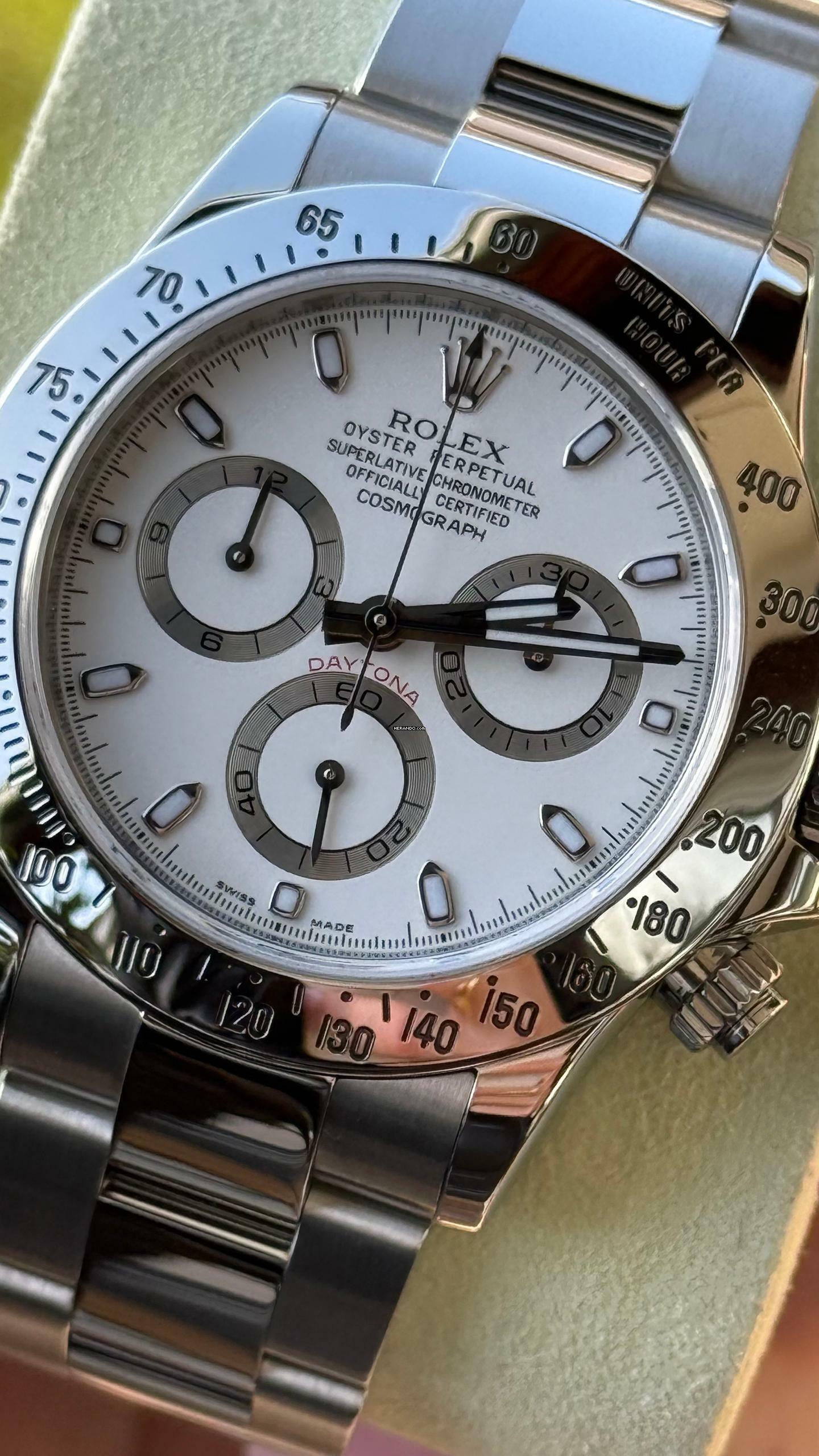 Rolex Daytona Excellent condition like new! Fullset - big clasp