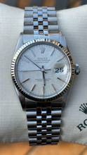 Thumbnail von Rolex Datejust 36 Linen Dial Top Condition + Rolex Service / NFT Card 10/27