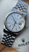 Thumbnail von Rolex Datejust 36 Linen Dial Top Condition + Rolex Service / NFT Card 10/27