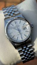 Thumbnail von Rolex Datejust 36 Linen Dial Top Condition + Rolex Service / NFT Card 10/27