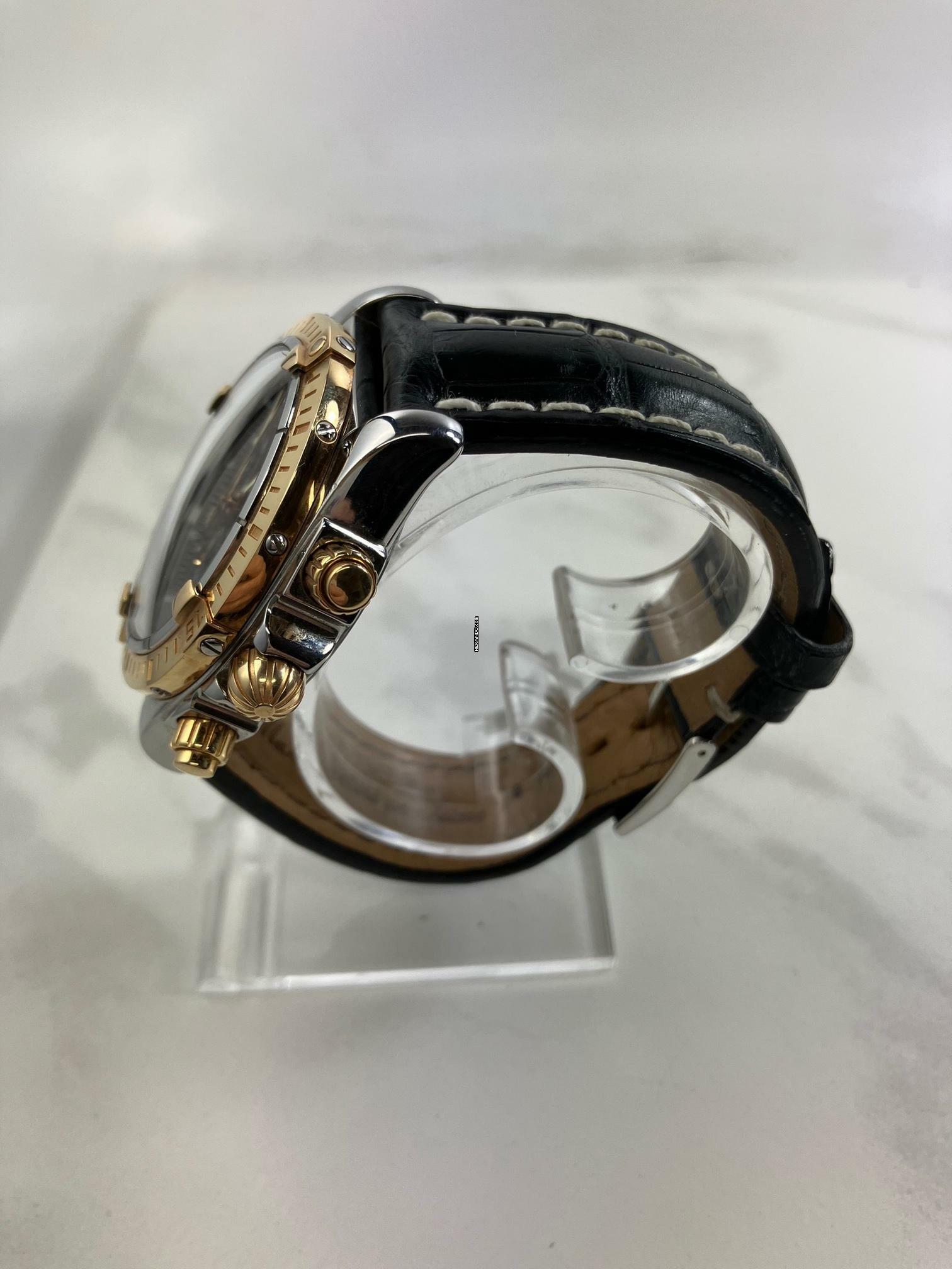 Thumbnail von Breitling Chronomat Evolution Gold Bezel / Box+Papiere