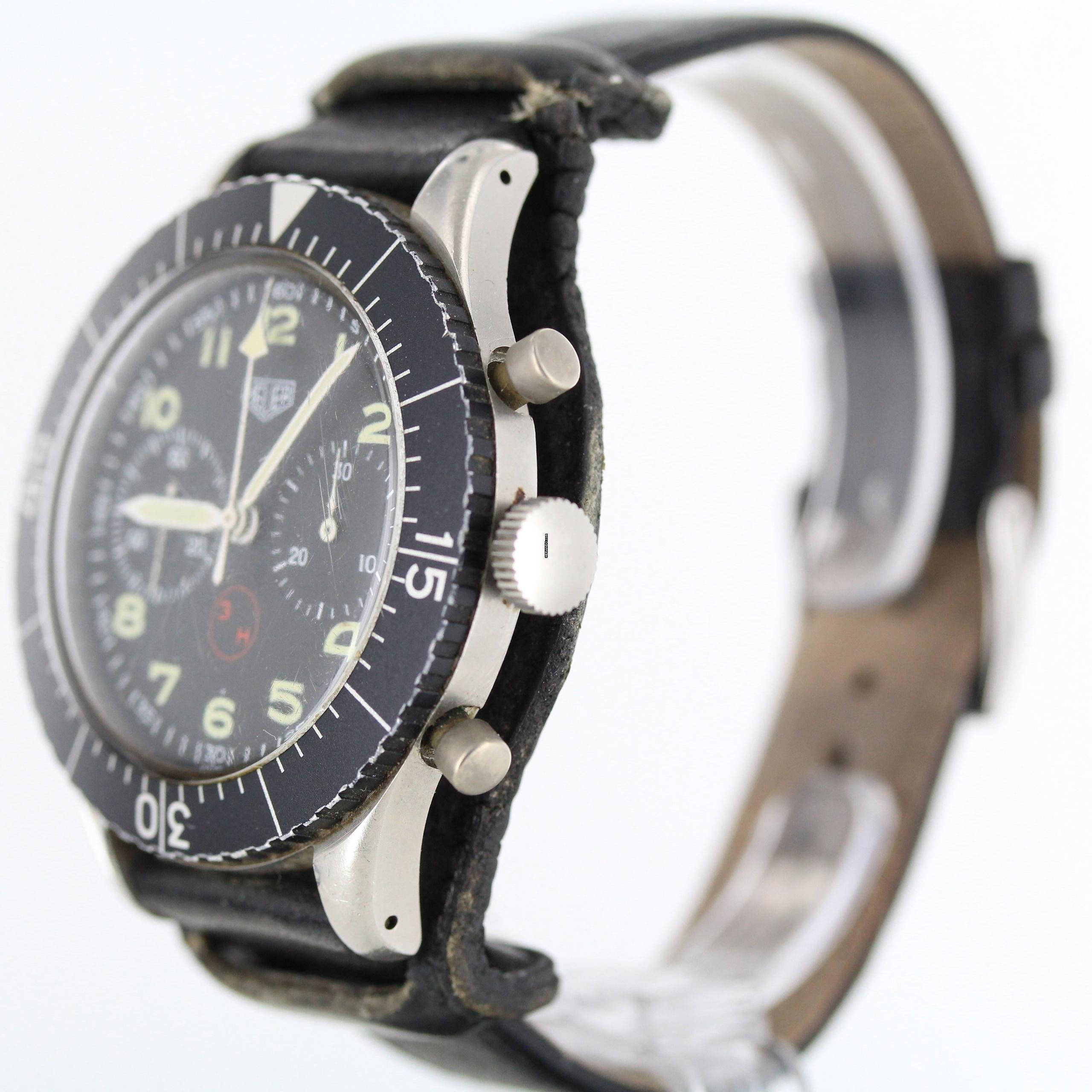 Thumbnail von Heuer Bundeswehr Flyback Ref.1550 SG//VINTAGE//#KS