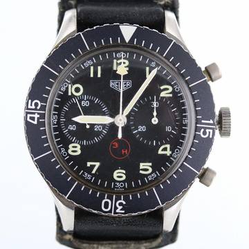 Heuer Bundeswehr Flyback Ref.1550 SG//VINTAGE//#KS