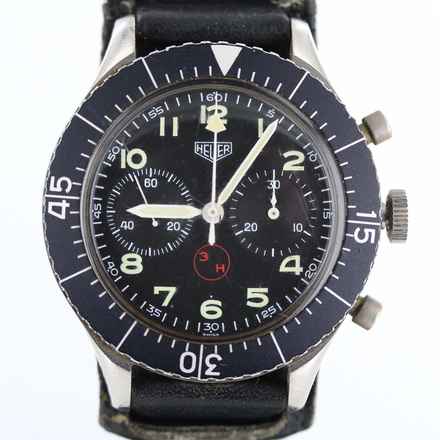  Heuer Bundeswehr Flyback Ref.1550 SG//VINTAGE//#KS 