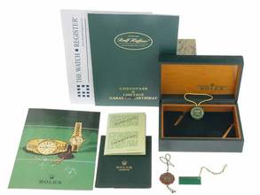 Thumbnail von Rolex Oysterdate Precision Ref.6694 1975 Box&Beschreibung sehr gut Vintage Oysterdate Precision open 6/9