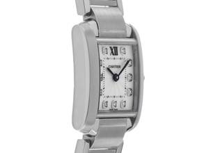 Thumbnail von Cartier Tank Française MM Medium Modell Ref.3217 2016 Box sehr gut Vintage Tank Francaise MM Medium Modell Diamanten