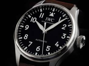 Thumbnail von IWC Große Fliegeruhr Big Pilot´s Watch Ref.IW329301 2026 Full Set Ungetragen Big Pilot´s Watch Leder Faltschließe