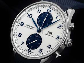Thumbnail von IWC Portugieser Chronograph Ref.IW371620 2026 Full Set Ungetragen Portugieser Chronograph Kautschuk Faltschließe