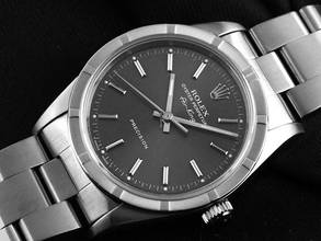 Thumbnail von Rolex Air King Precision Ref.14010 1995 Box sehr gut Vintage Air King Precision Stahl