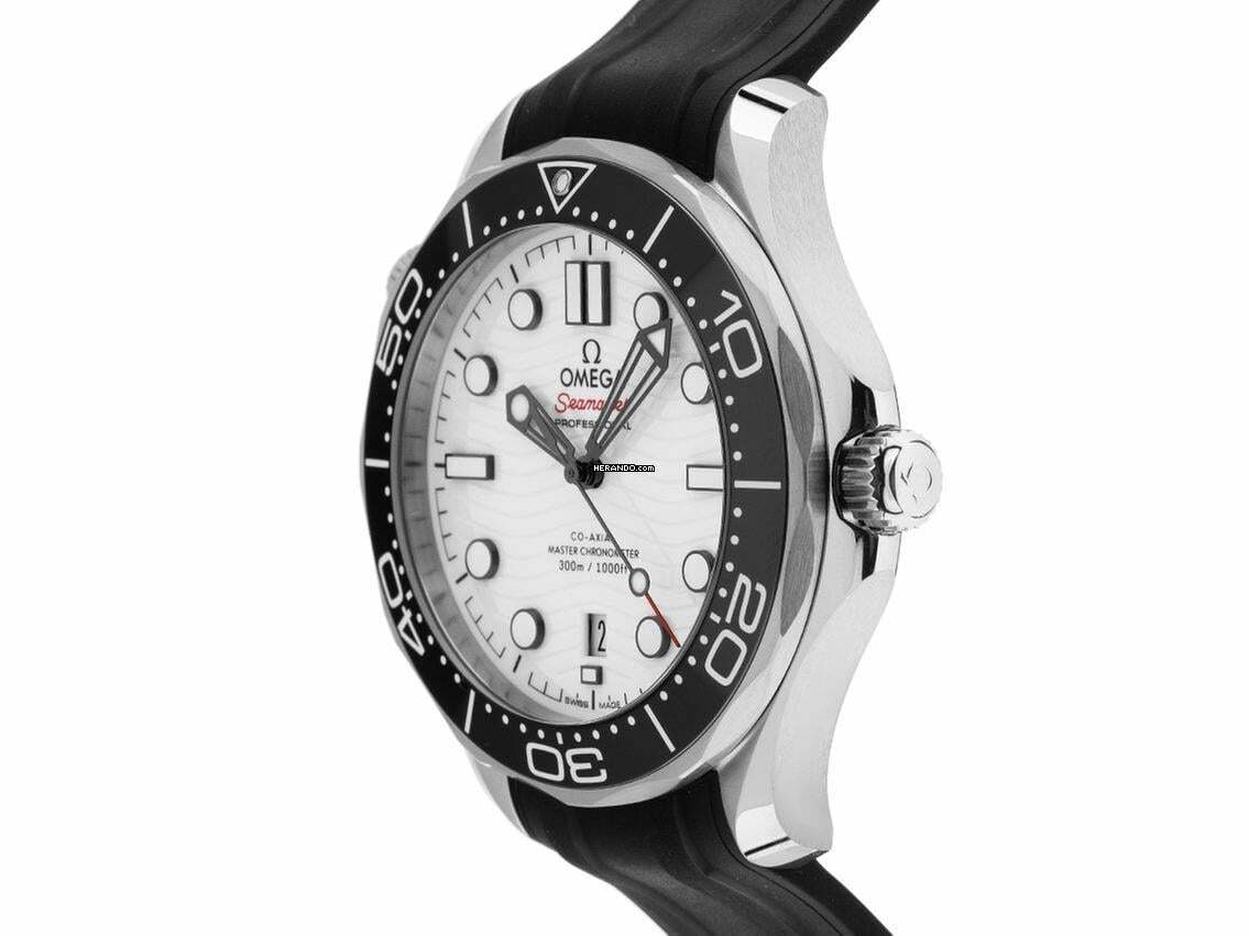  Omega Seamaster Diver 300 M Ref.210.30.42.20.04.001 2025 Full Set Ungetragen Seamaster Diver 300M Kautschuk Faltschließe 