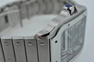 Thumbnail von Cartier Santos de Cartier Large Black Dial WSSA0096