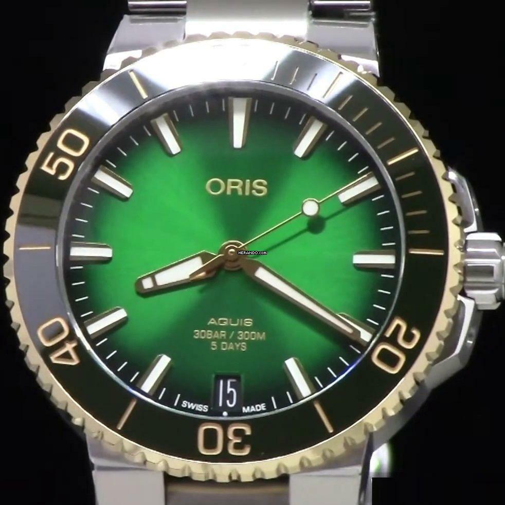 Oris Aquis Date Calibre 400 NEW FULL SET 