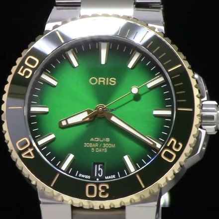  Oris Aquis Date Calibre 400 NEW FULL SET 