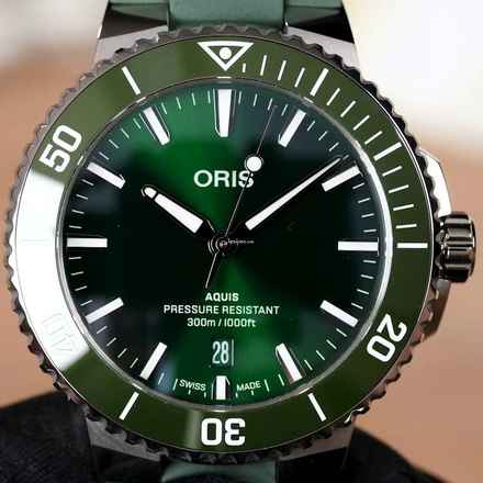  Oris Aquis Date 7787 4157-07 4 22 37fc 01 733 Aquis Date 41.5mm NEW FULL SET 