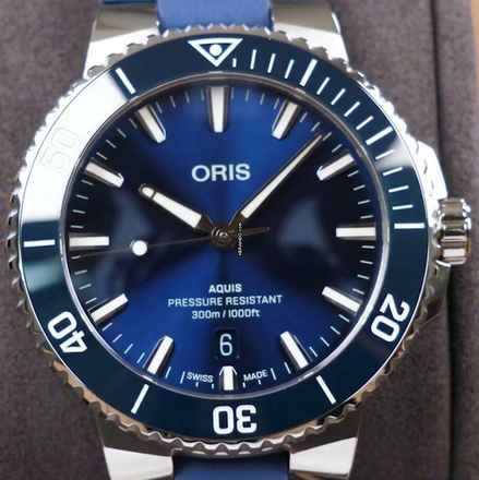  Oris Aquis Date 41.5mm NEW FULL SET 