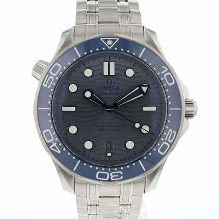  Omega Seamaster Diver 300 M Grey Wave Dial 41MM Automatic 
