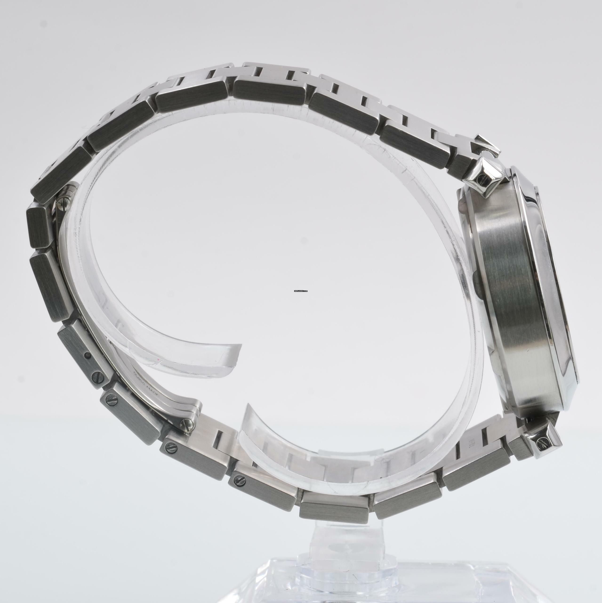 Thumbnail von Cartier Pasha C chronograph 2412 white dial Automatic 2009