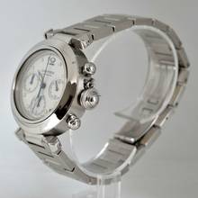 Thumbnail von Cartier Pasha C chronograph 2412 white dial Automatic 2009