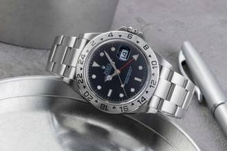 Thumbnail von Rolex Explorer II Automatik Edelstahl Datum Herrenuhr Ref. 16570 T D-Serie