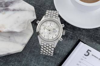 Thumbnail von IWC Fliegeruhr Doppelchronograph Flieger Doppelchronograph Edelstahl Automatik Rattrapante Ref. IW371301 Box