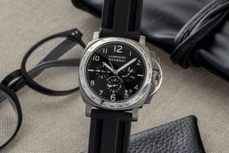 Thumbnail von Panerai Luminor Chrono 40 Titan Chronograph Automatik Herrenuhr Ref. PAM00074