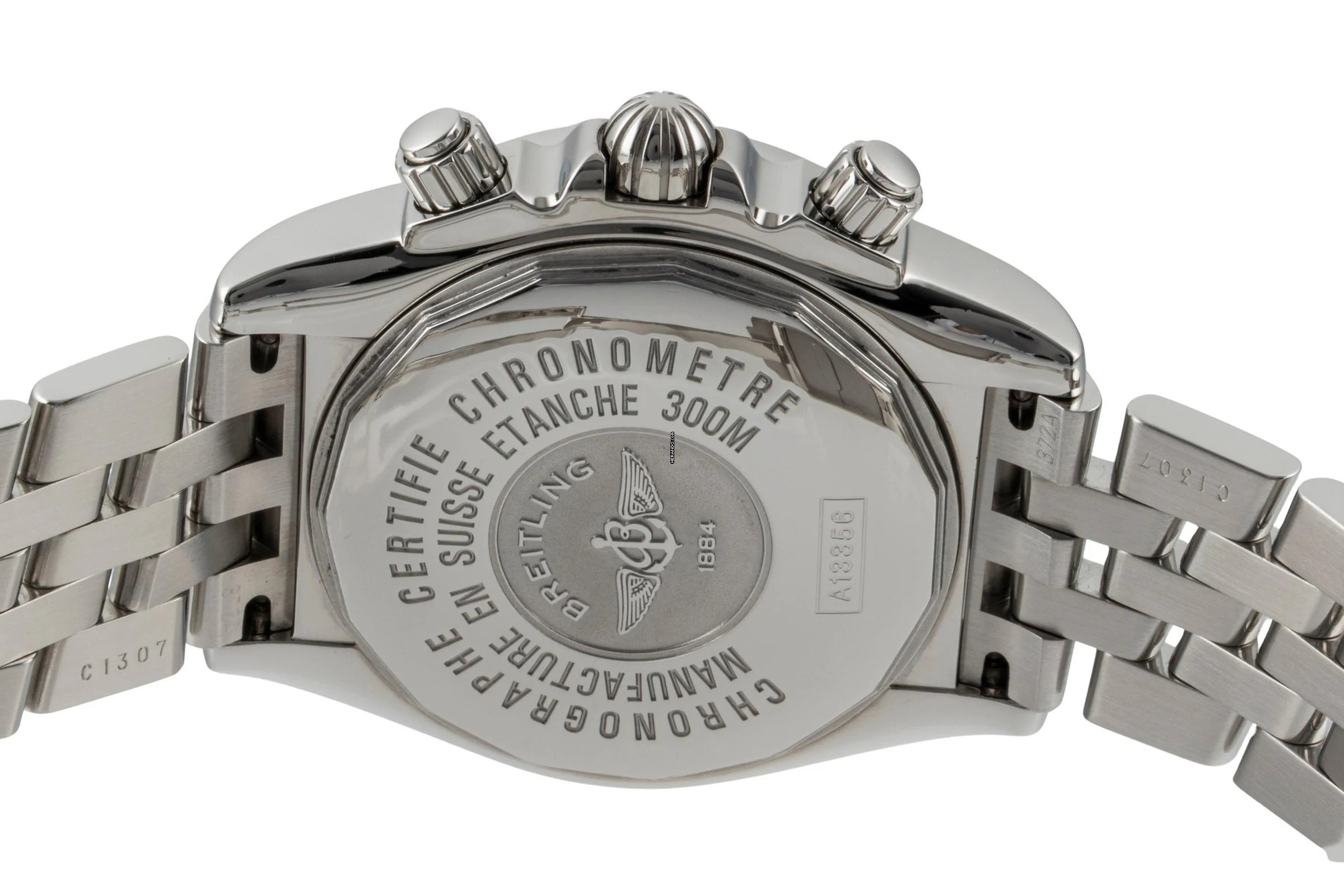 Thumbnail von Breitling Chronomat Evolution Chronograph Stahl Automatik Ref. A13356 Papiere