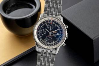 Thumbnail von Breitling Navitimer Heritage Chronograph Automatik Stahl Ref. A1332412/BF27 Papiere 2020
