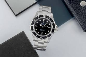 Thumbnail von Rolex Submariner (No Date) Stahl Automatik Herrenuhr Ref. 114060 Box