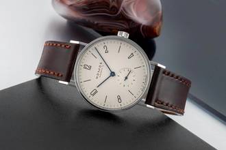 Thumbnail von NOMOS Tangente Einheitspreis 2003 Handaufzug Stahl Box und Papiere 2003