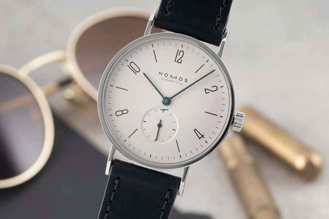  NOMOS Tangente EXPO 2000 Stahl Handaufzug limited Box und Papiere 1998 