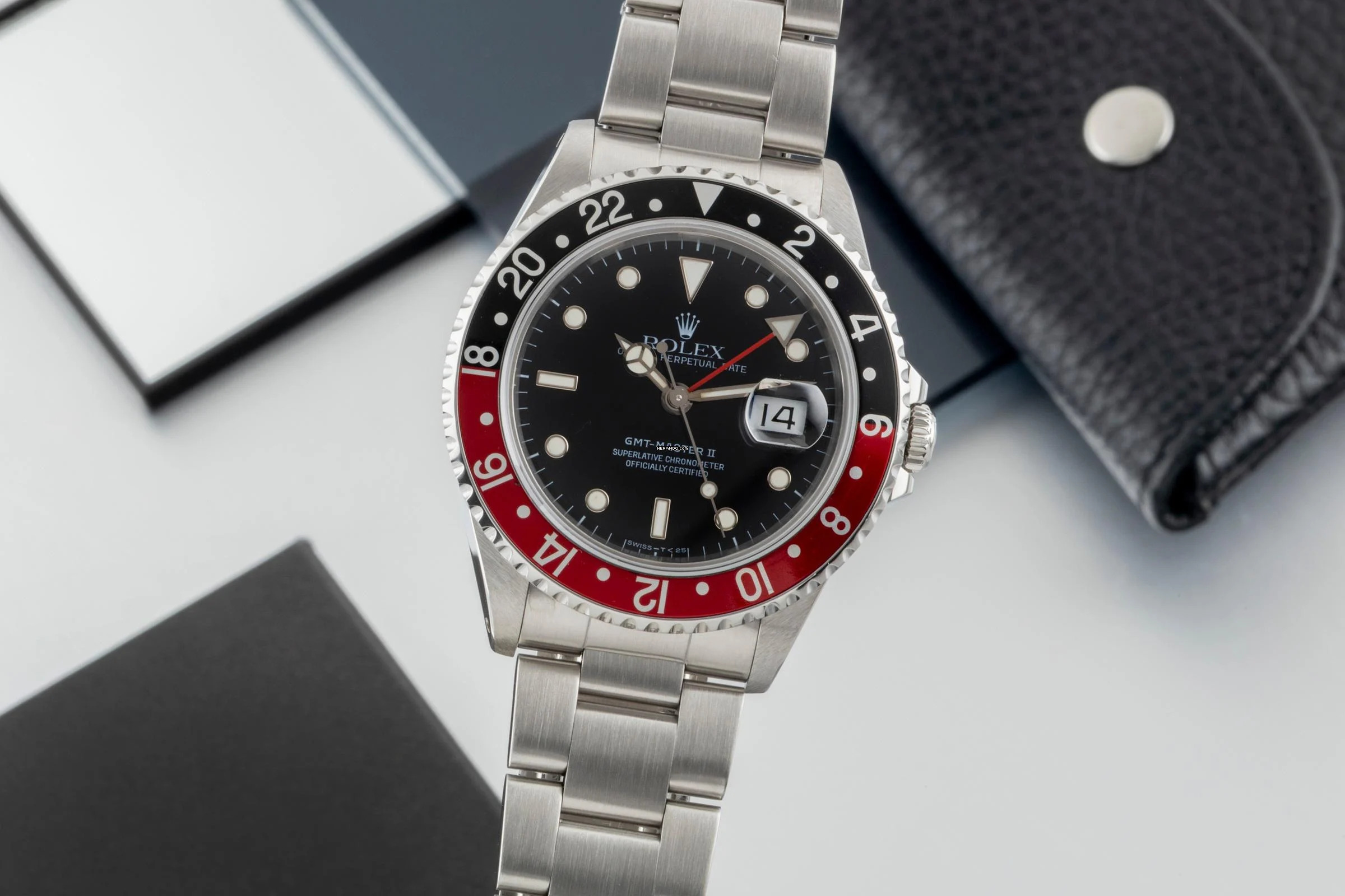 Rolex GMT-Master II Coke Automatik Herrenuhr Ref. 16710 X-Serie Klassiker