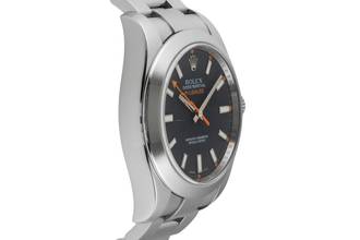 Thumbnail von Rolex Milgauss Black Dial Stahl Automatik Ref. 116400 V-Serie B&P 2009 LC 100