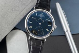 Thumbnail von IWC Portofino Handaufzug Vintage Portofino Moonphase Handaufzug Stahl Ref. IW544801 Papiere