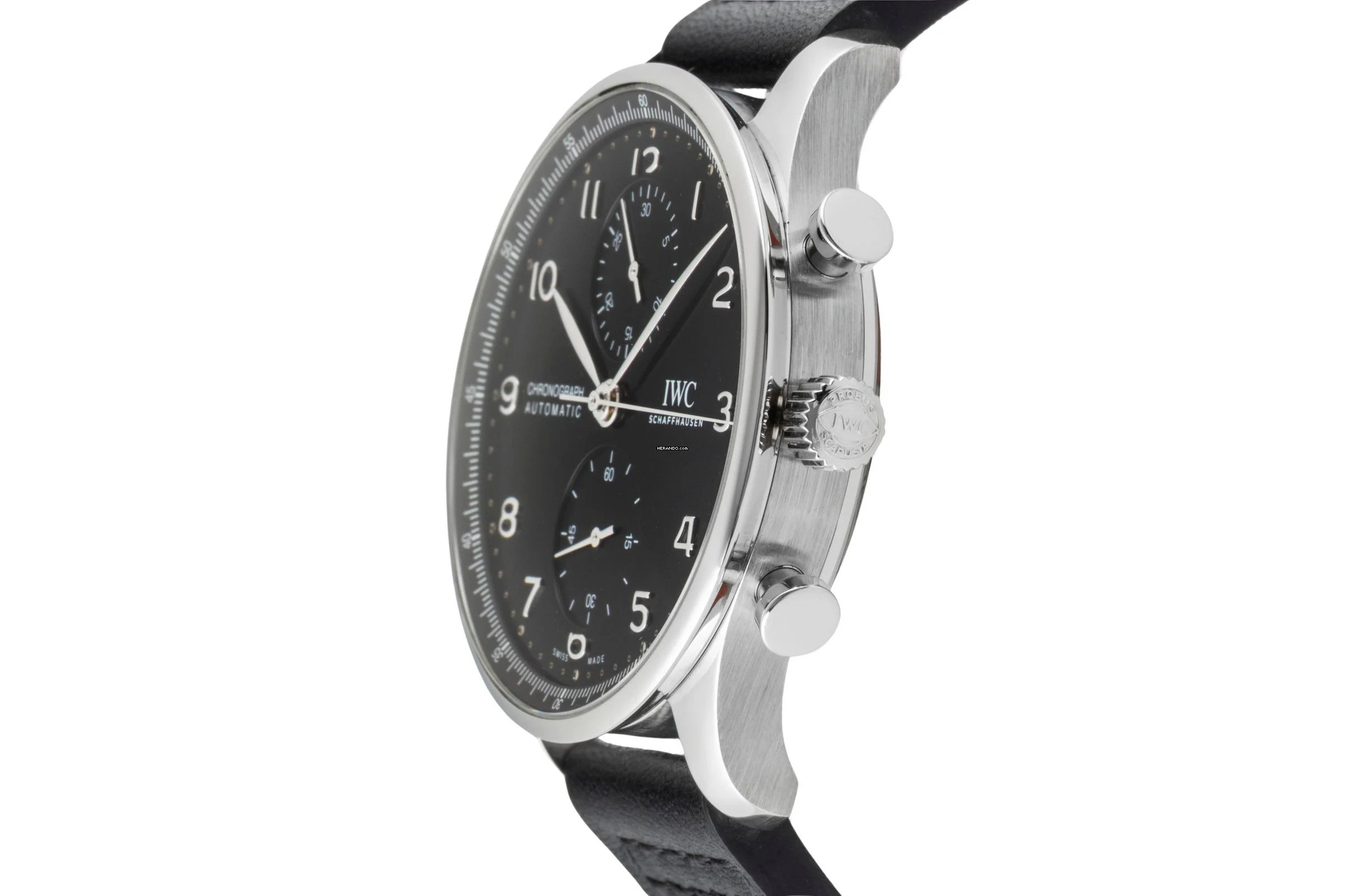 Thumbnail von IWC Portugieser Chronograph Automatik Stahl Ref. IW371609 B&P 2020