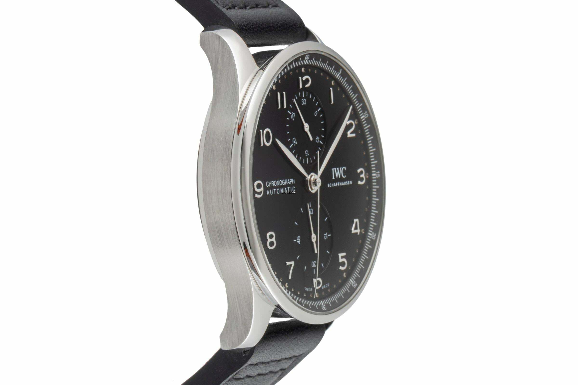 Thumbnail von IWC Portugieser Chronograph Automatik Stahl Ref. IW371609 B&P 2020