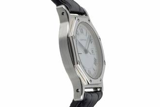 Thumbnail von Cartier Santos Ronde GM Octagon Automatik Edelstahl Herrenuhr Medium Ref. 2965