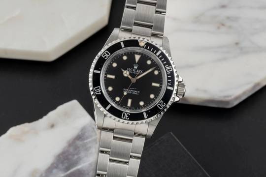  Rolex Submariner (No Date) Stahl Automatik Herrenuhr Ref. 14060 W-Serie 
