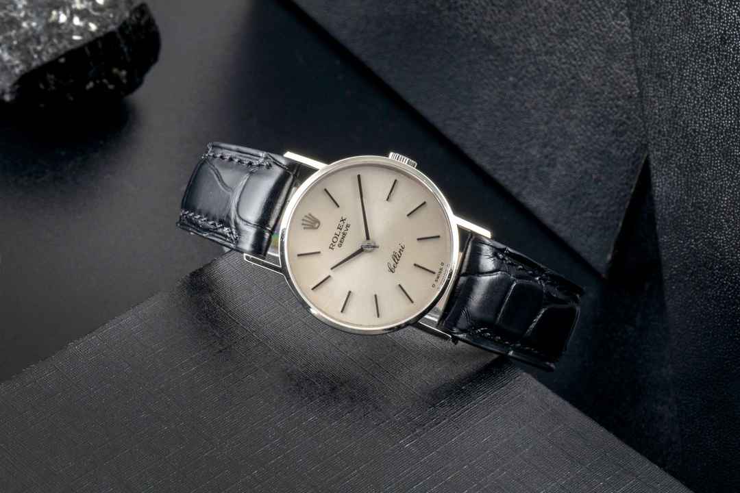  Rolex Cellini Lady 18K (0,750) Weissgold Handaufzug Ref. 3810 