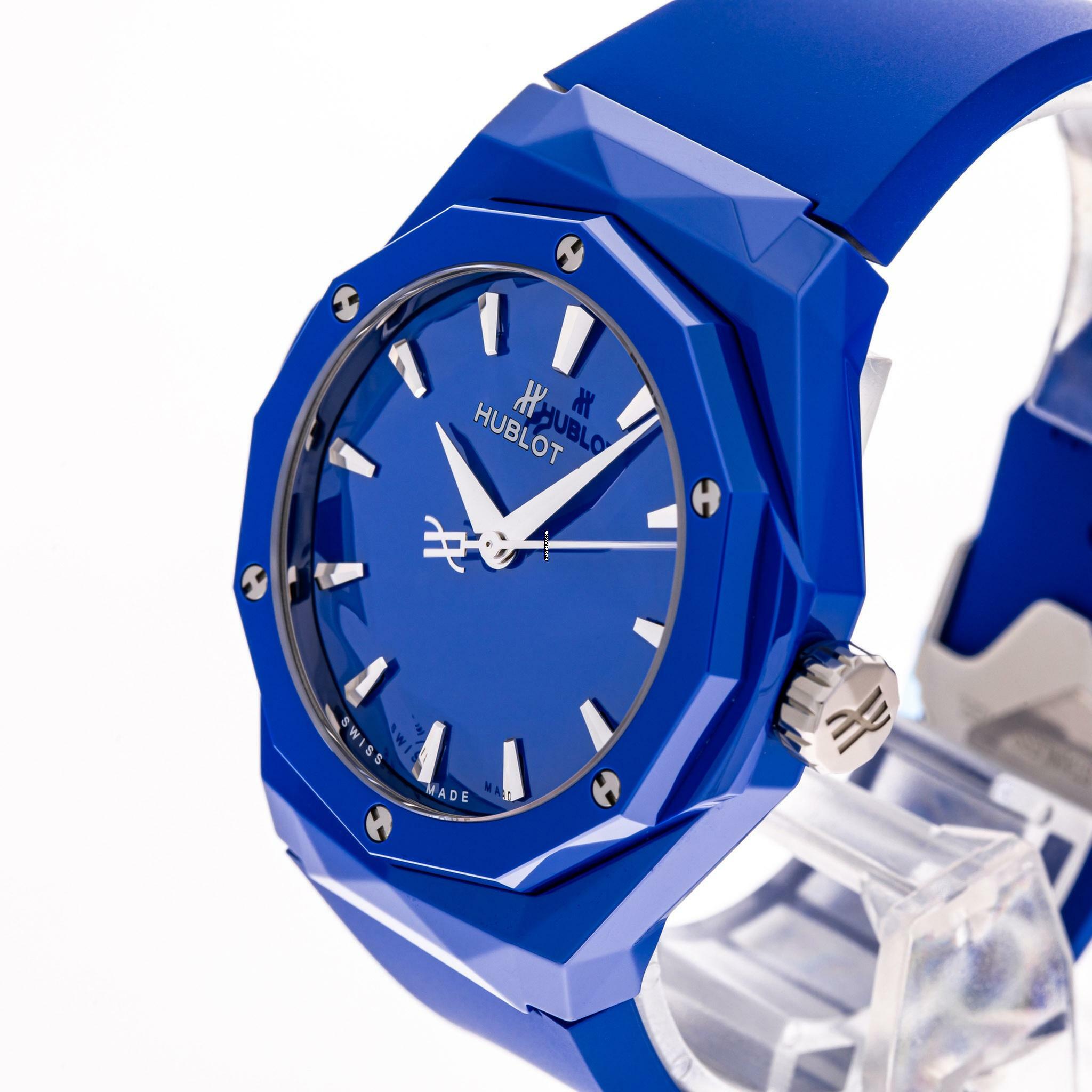 Thumbnail von Hublot Classic Fusion Blue Orlinski Blue 40mm – 550.ES.5100.RX.ORL21 – NEW & Unworn – 2025 Full Set