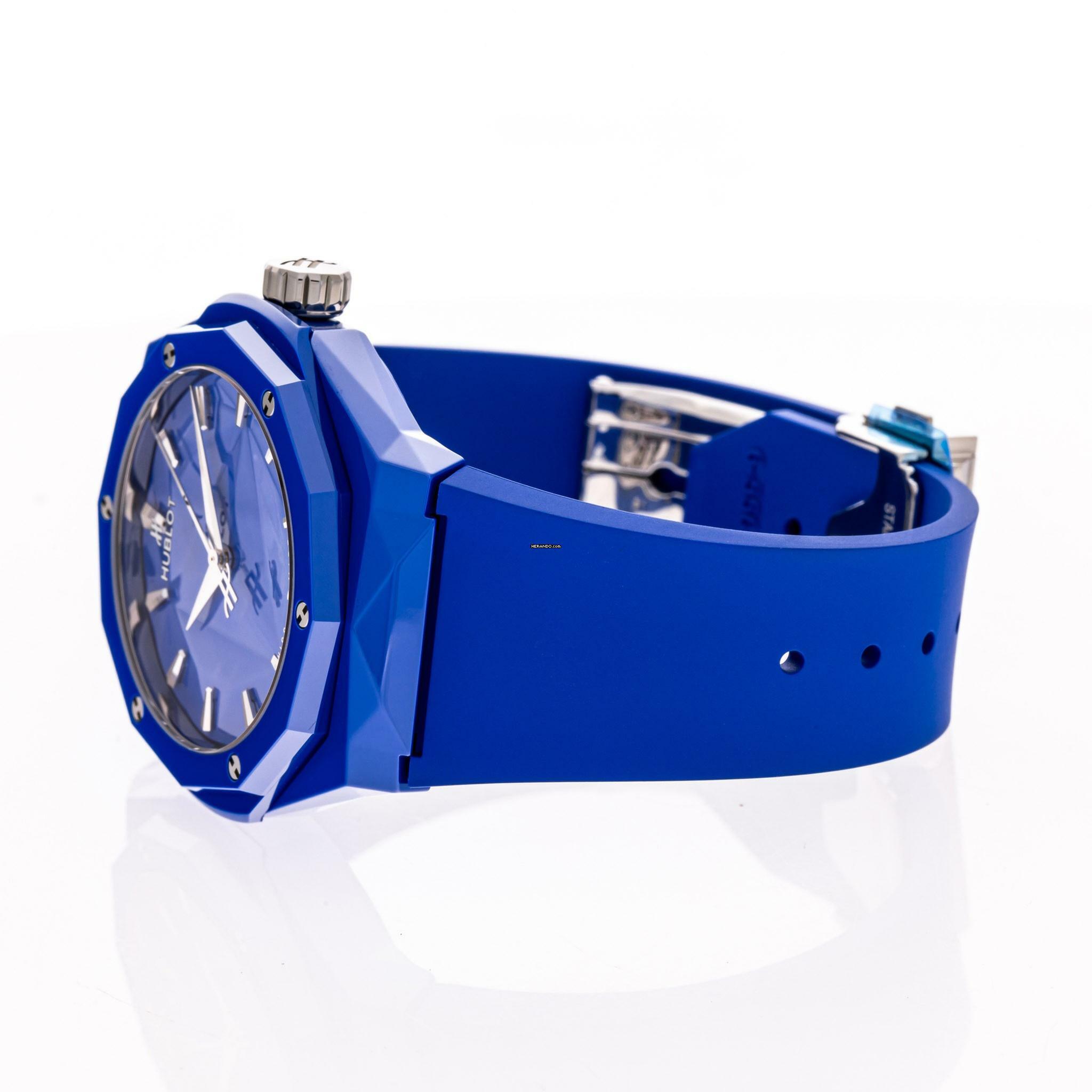 Thumbnail von Hublot Classic Fusion Blue Orlinski Blue 40mm – 550.ES.5100.RX.ORL21 – NEW & Unworn – 2025 Full Set