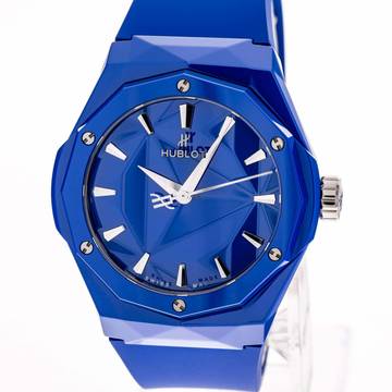  Hublot Classic Fusion Blue Orlinski Blue 40mm – 550.ES.5100.RX.ORL21 – NEW & Unworn – 2025 Full Set 