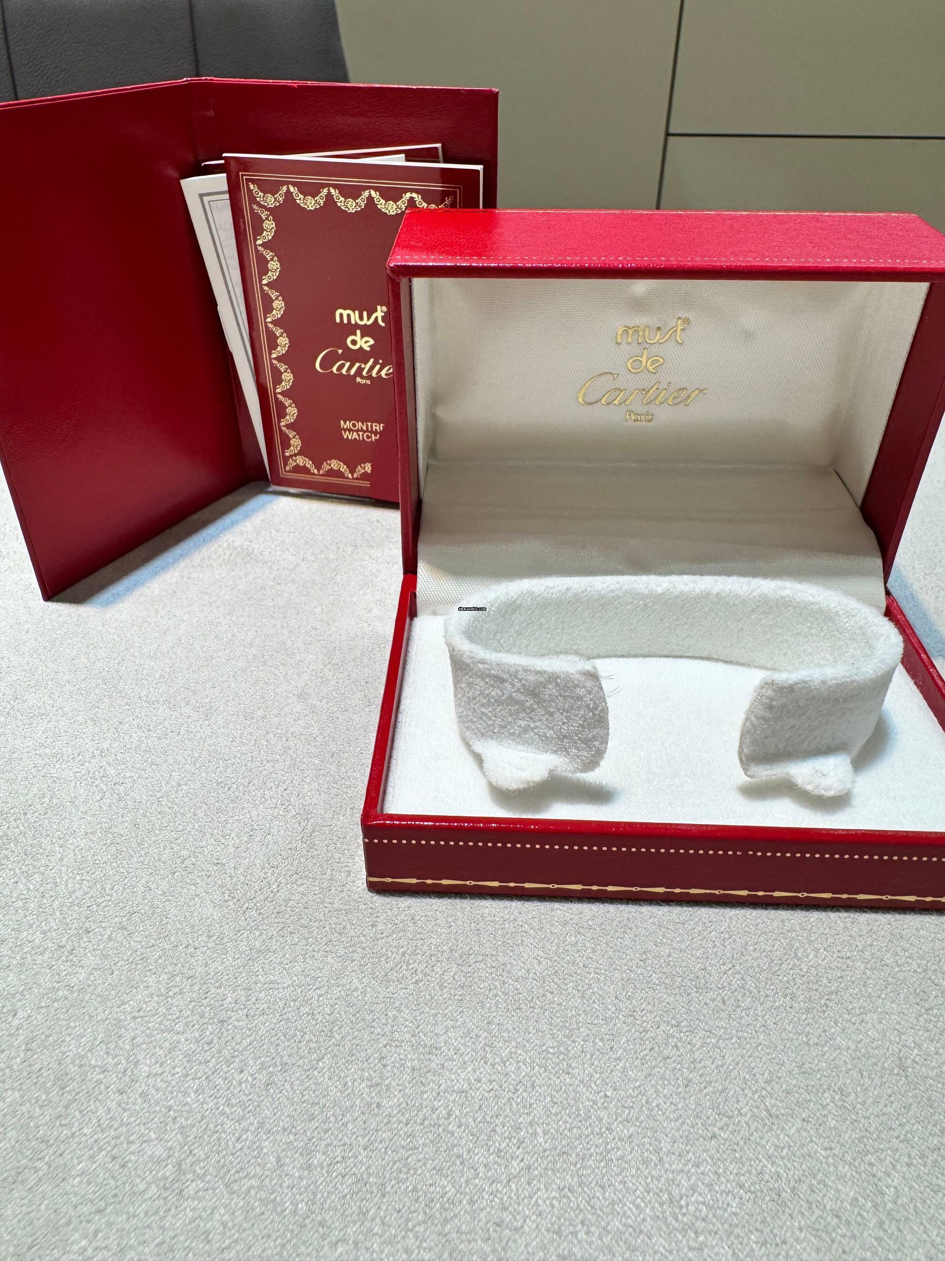 Thumbnail von Cartier Tank Vermeil Must Vermeil Full Set