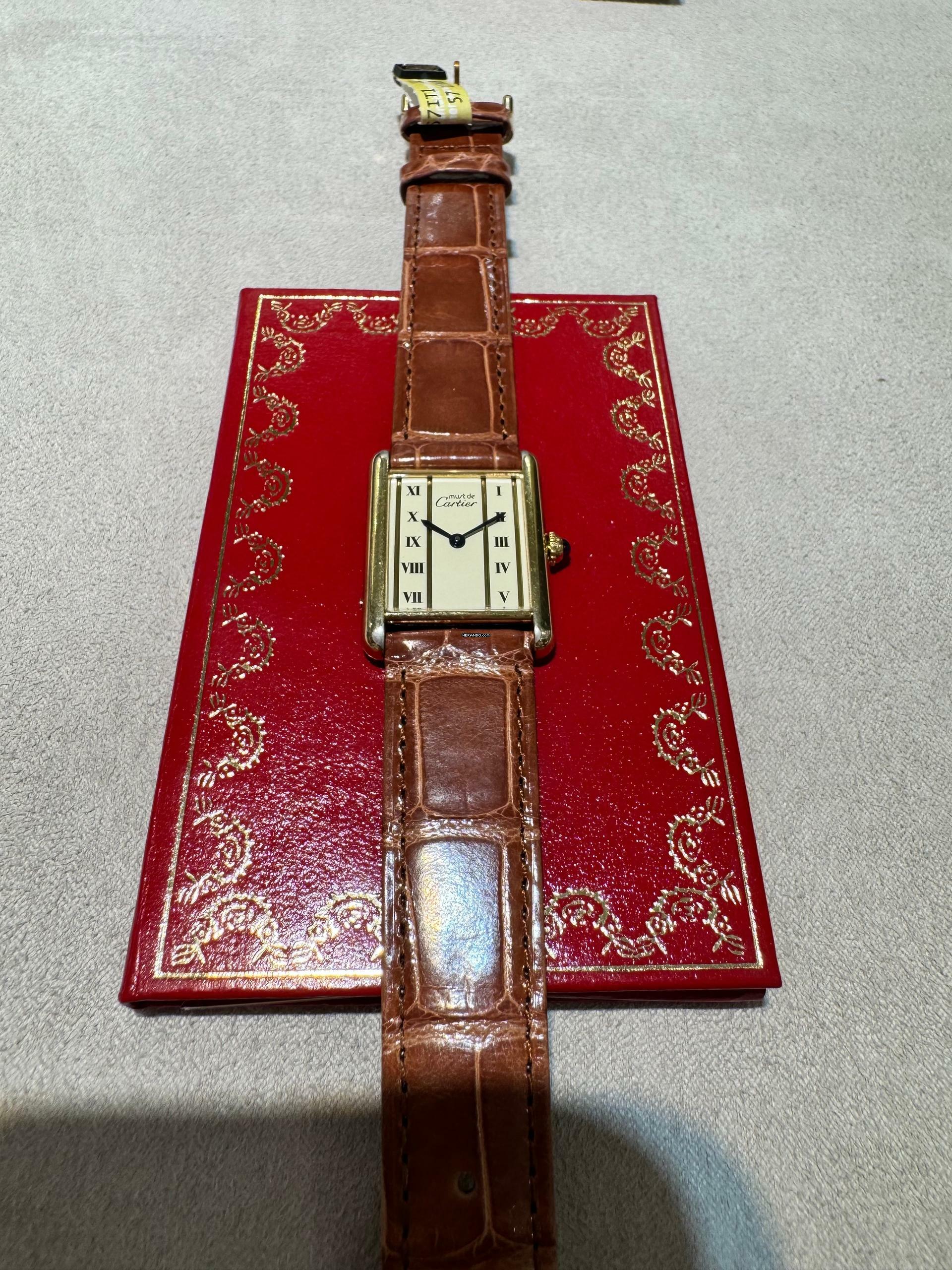 Thumbnail von Cartier Tank Vermeil Must Vermeil Full Set