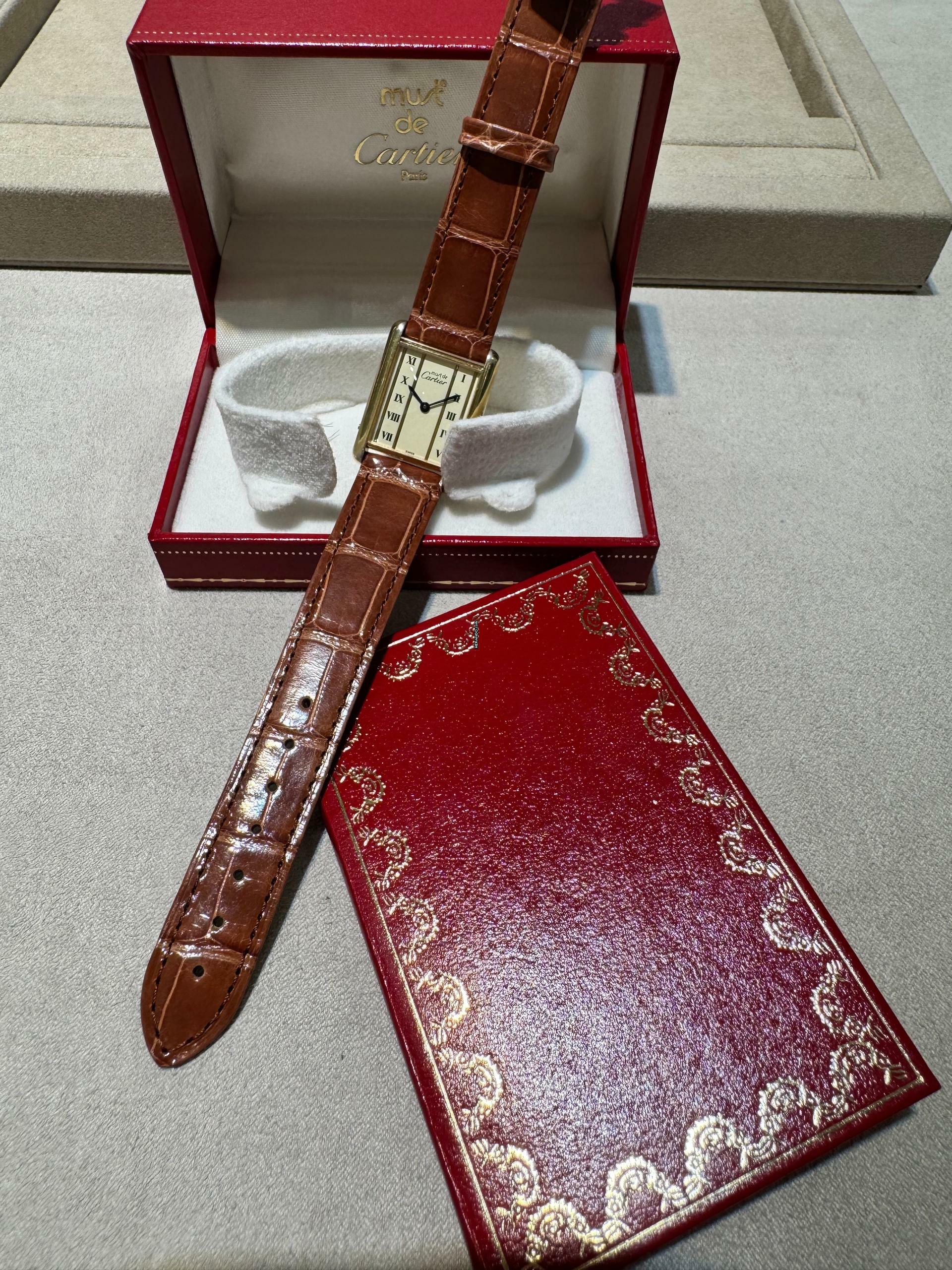 Thumbnail von Cartier Tank Vermeil Must Vermeil Full Set