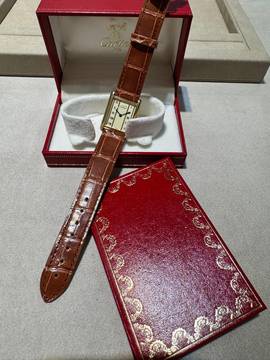  Cartier Santos Tank Must Vermeil Full Set 