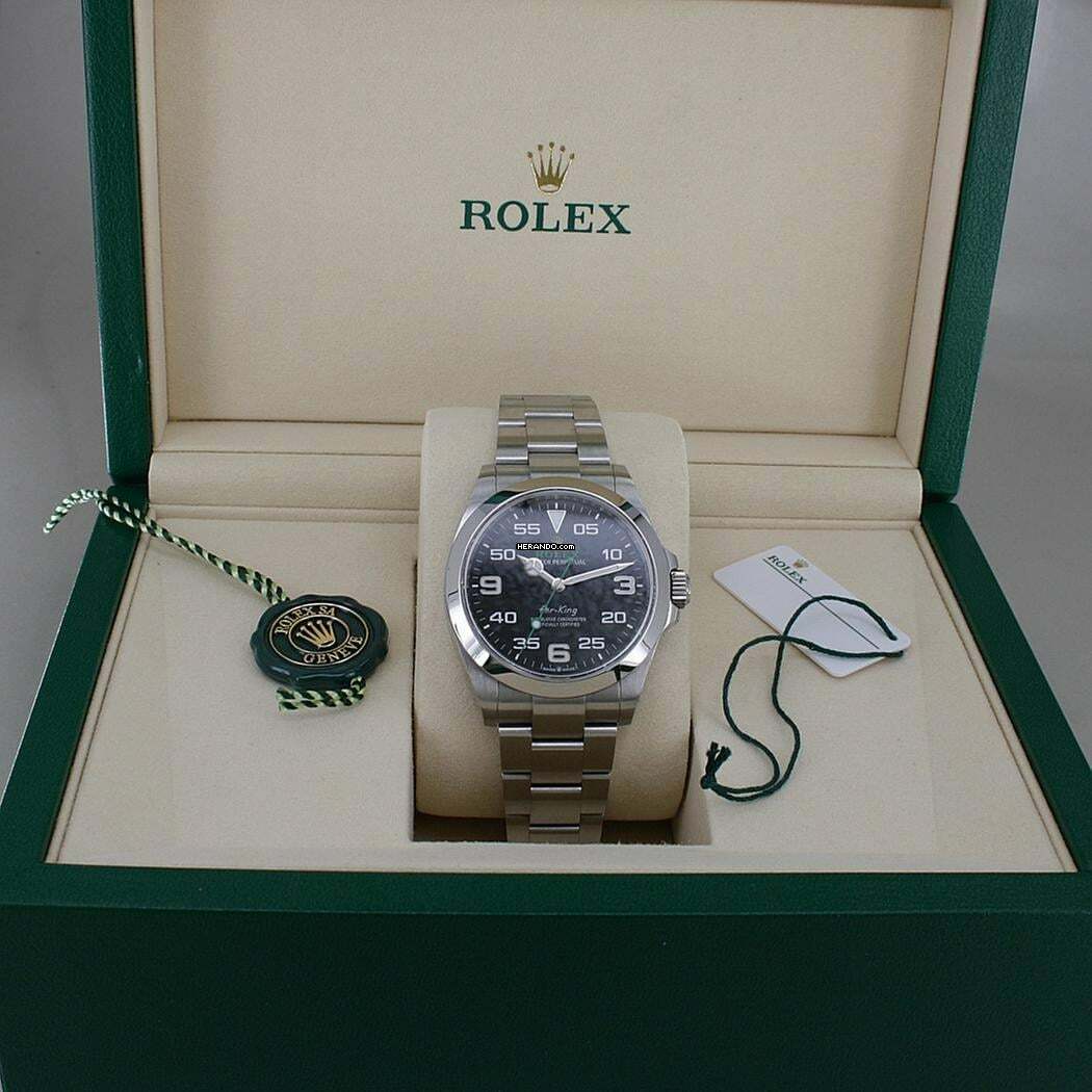 Thumbnail von Rolex Air King Automatik Chronometer absolutes Full Set neuwertiger Zustand