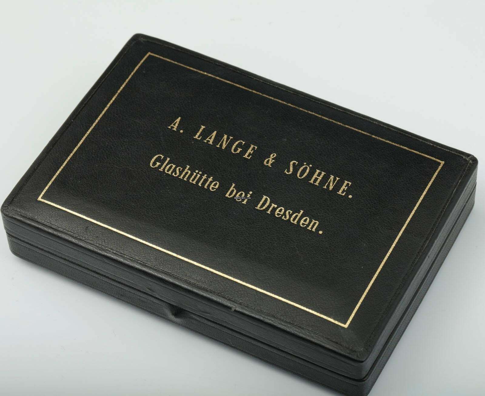 Thumbnail von A. Lange & Söhne Qualität 1A 18k Gold Taschenuhr Retailed by F. Krüssmann y Cia. Rio de Janeiro 1906 Hergestellt für den Südamerikanischen Markt