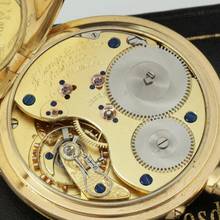 Thumbnail von A. Lange & Söhne Qualität 1A 18k Gold Taschenuhr Retailed by F. Krüssmann y Cia. Rio de Janeiro 1906 Hergestellt für den Südamerikanischen Markt