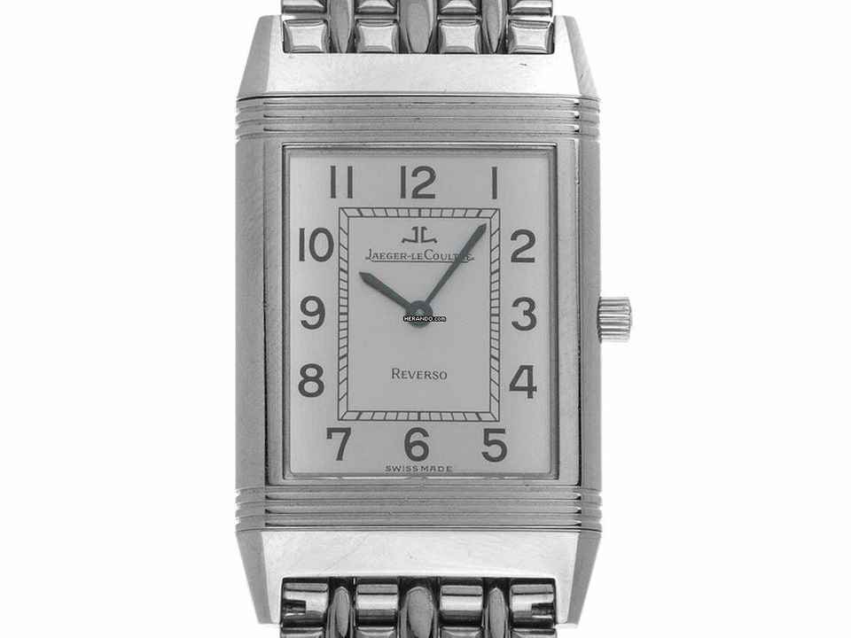  Jaeger-LeCoultre Reverso Classique Classic Monoface Ref.Q250.8.86 1998 Box&Beschreibung sehr guter Zustand Vintage Reverso Classic Monoface Handaufzug 
